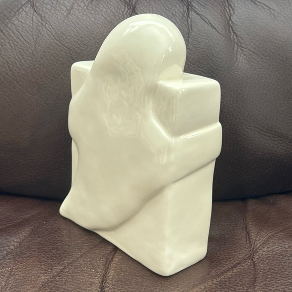 Rae Dunn BOO Ghost Ceramic Halloween Figurine - Picture 6 of 8